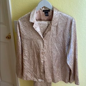 jones new york satin pajama set